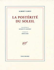 Albert Camus - René Char - Correspondance 1946-1959